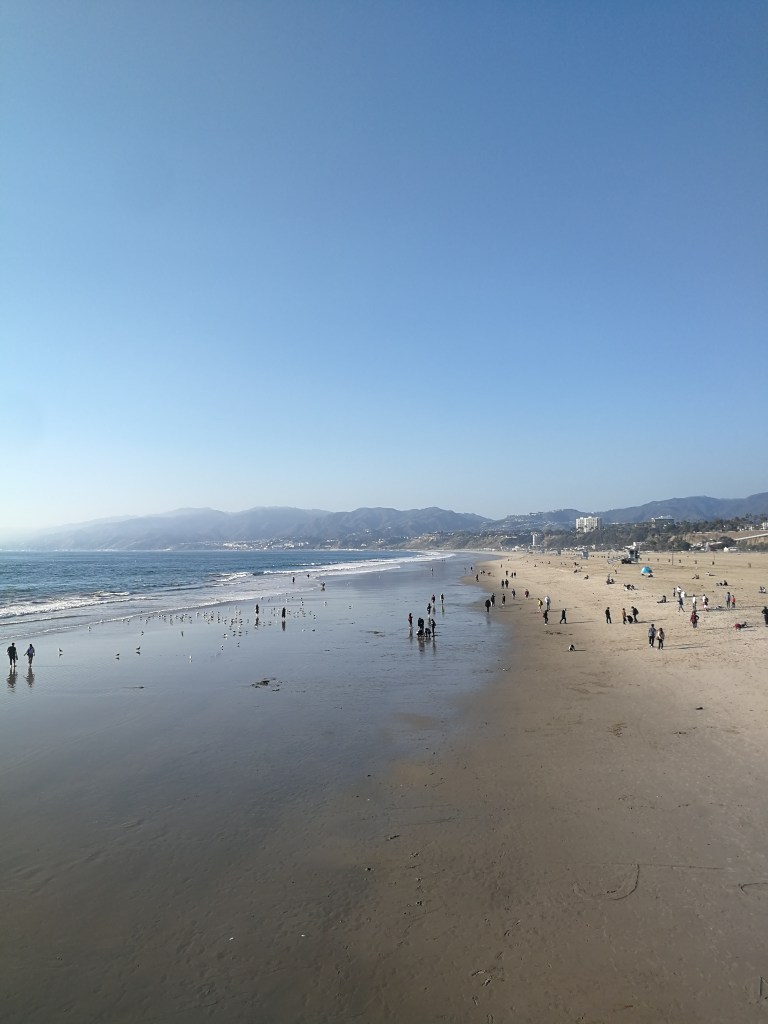 Santa Monica beach, Los Angeles