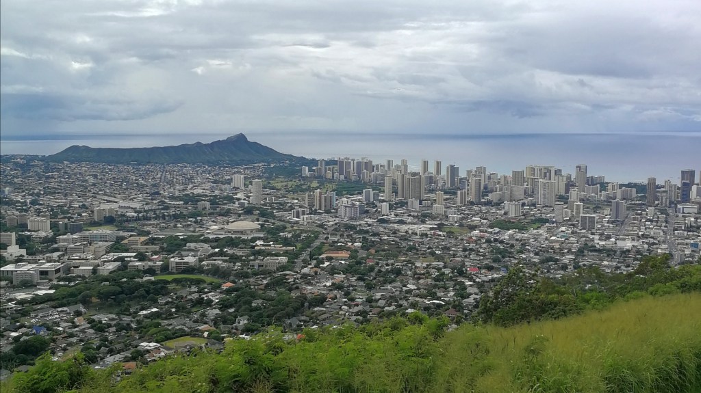 Honolulu view, Hawaii, Havaiji