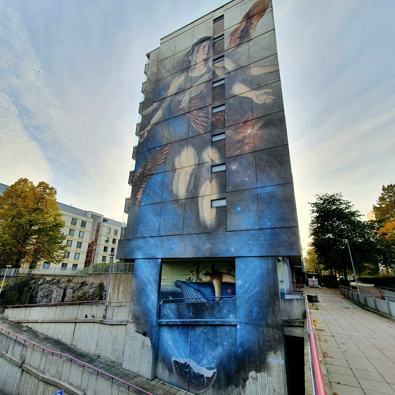 Katutaide Pasila street art district