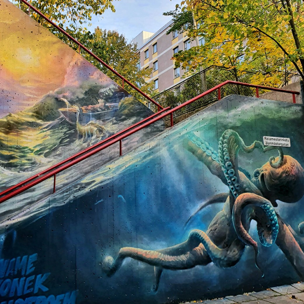 Katutaide Pasila street art district