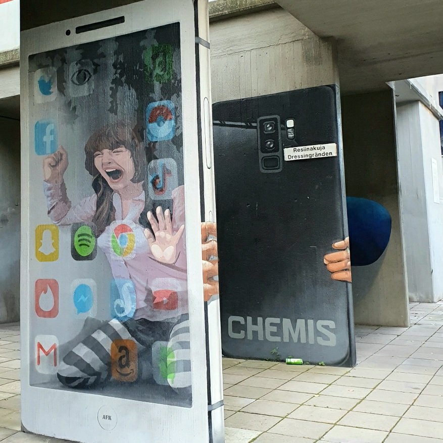 Katutaide Pasila street art district